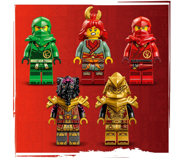 LEGO Ninjago 71793 Lawowy smok zmieniający się w falę ognia - 1144474 - zdjęcie 11